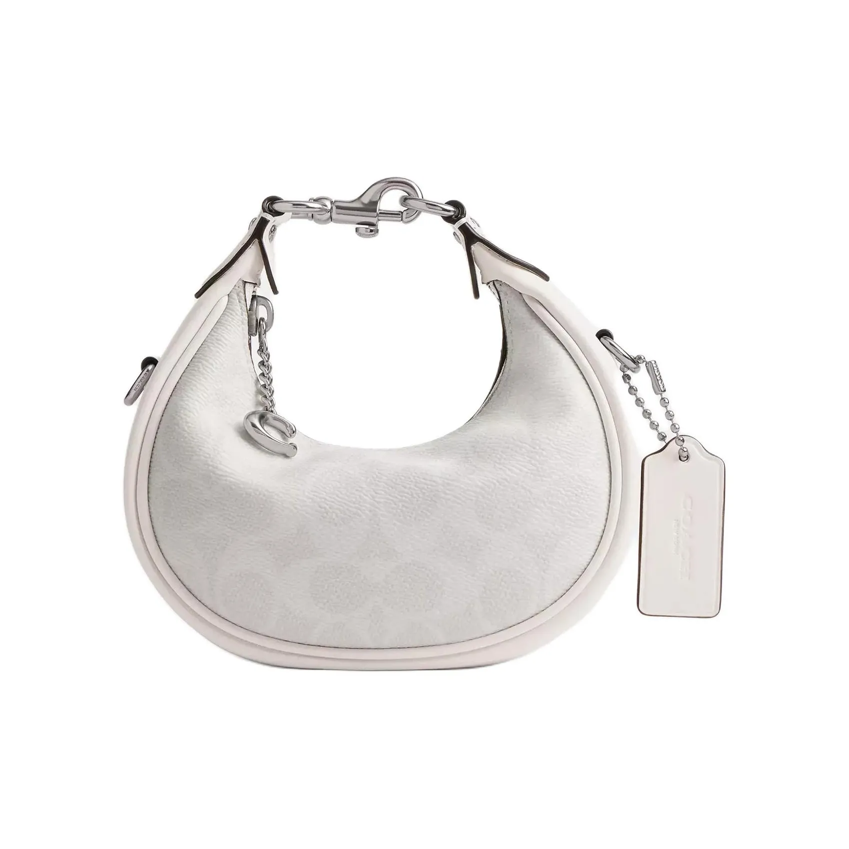 COACH JONIE Телячья кожа Одно плечо Сумка Мини Женская Мел Белый