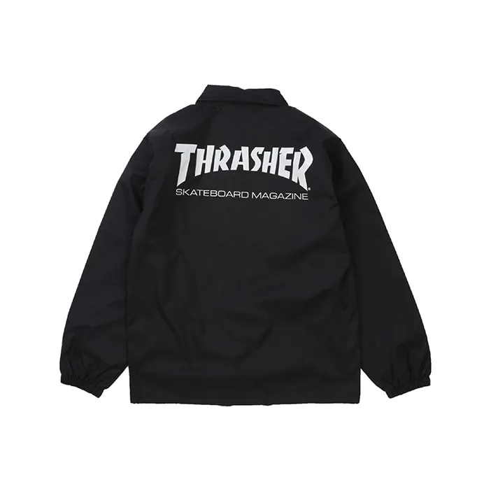 Thrasher Черные Унисекс Куртки