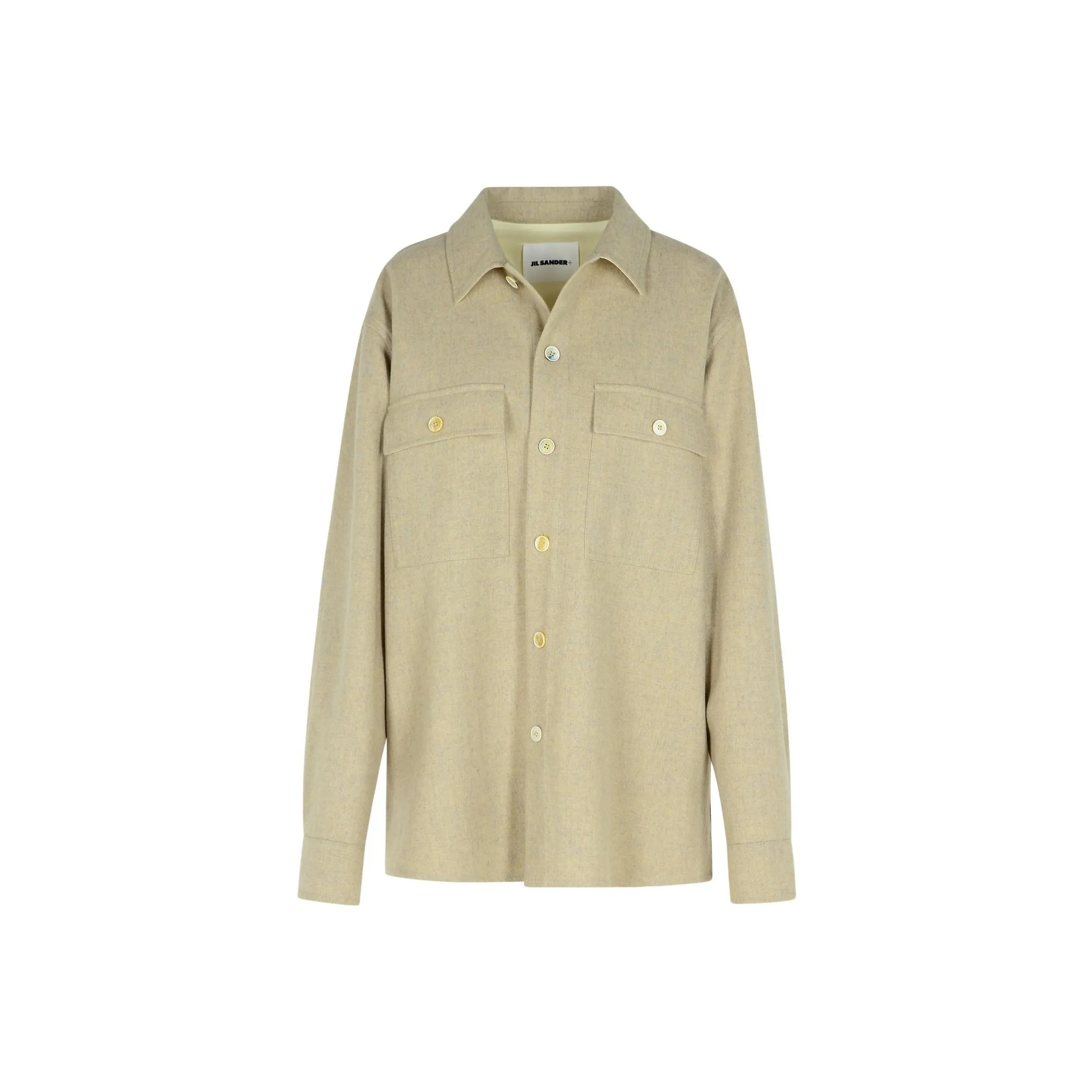 JIL SANDER Buttoned Flannel Shirt