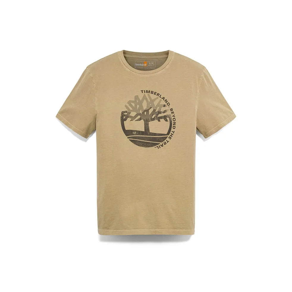 Timberland T-Shirt Мужская Лакрица Желтая