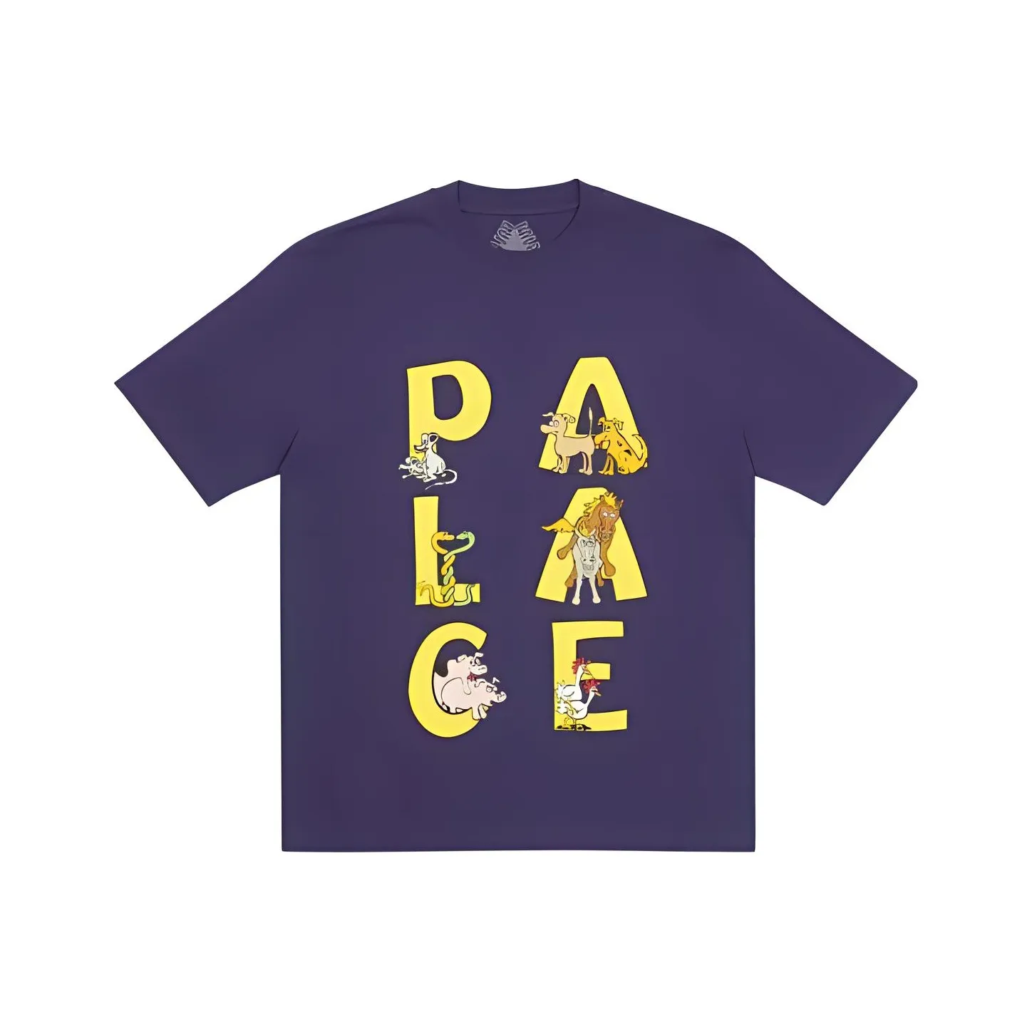 PALACE Фиолетовая Мужская T-Рубашка