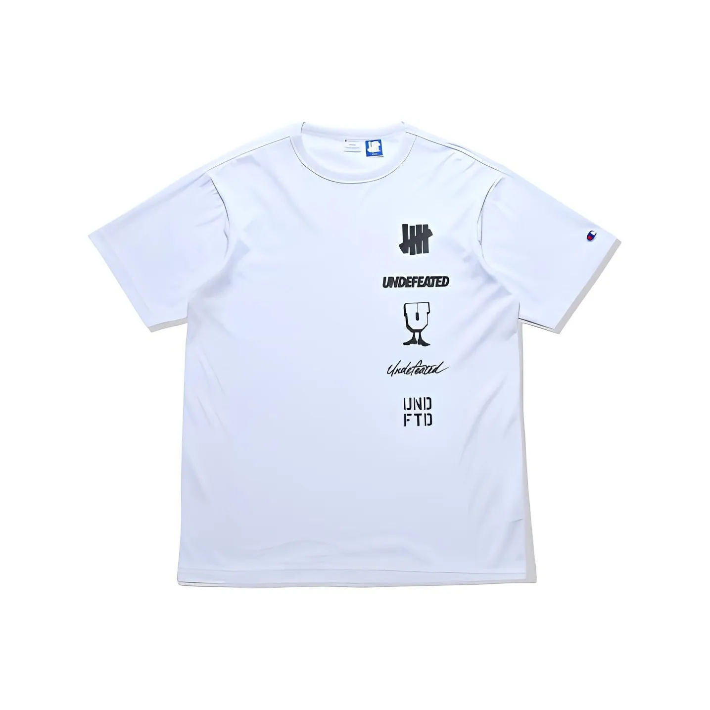 UNDEFEATED x Champion T-Shirt Унисекс Черный