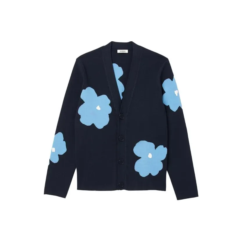 Sandro Темно-синий Унисекс Трикотаж