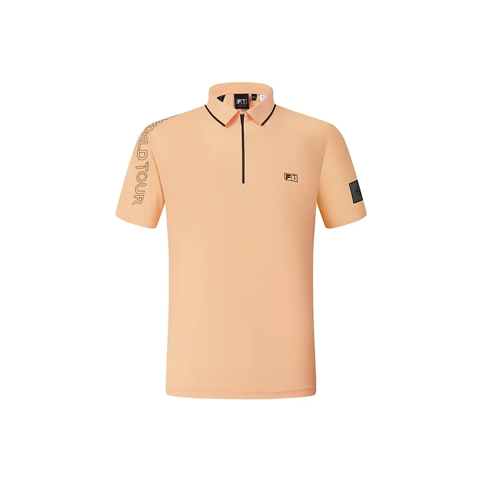 FILA Polo Shirts Men's Dark Star Yellow