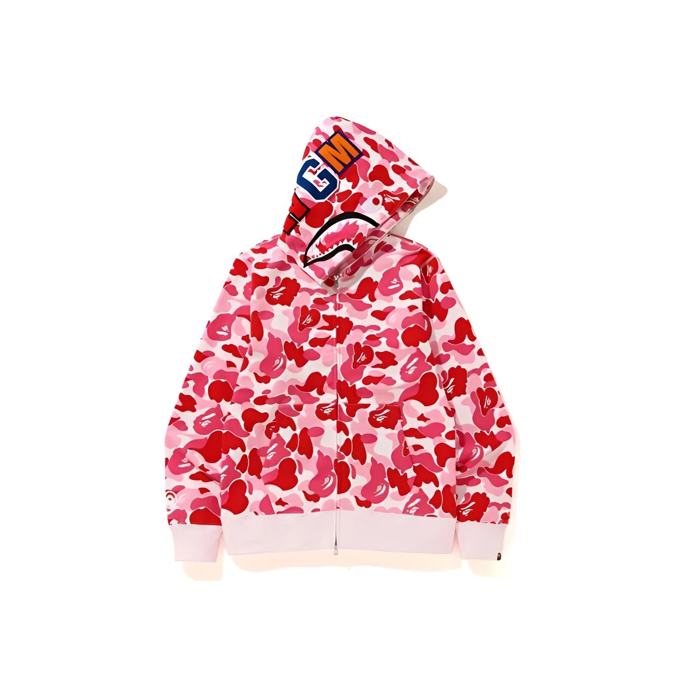 Bape Giant Abc Camo Full Zip Hoodie