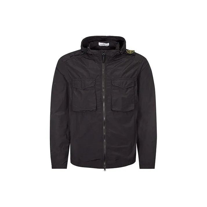 STONE ISLAND SS21 Куртки и Пальто Мужской Черный