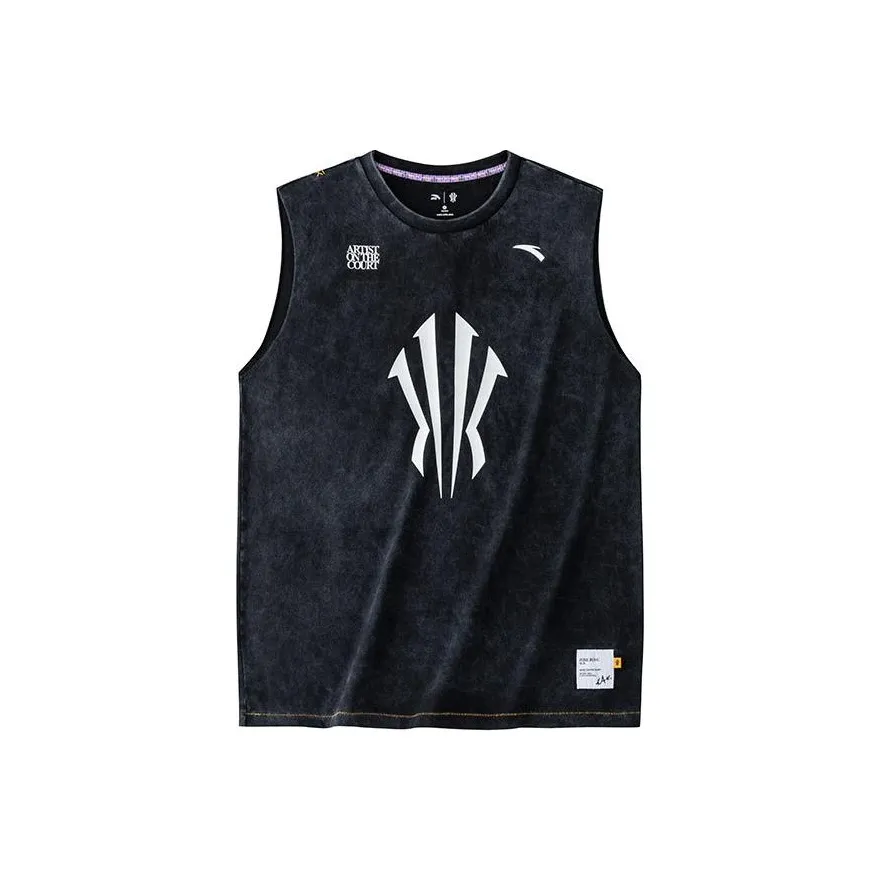 Anta Tank Tops Unisex Basic Black