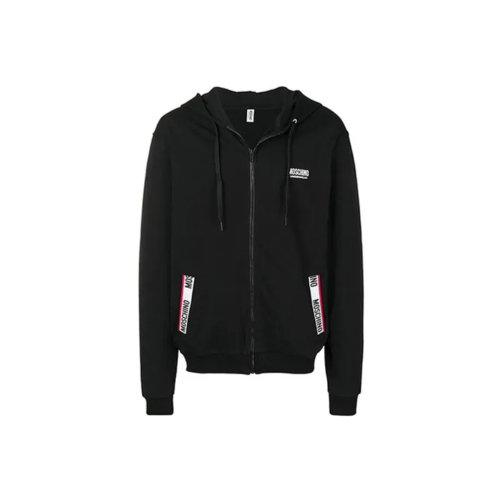 MOSCHINO Мужские черные куртки