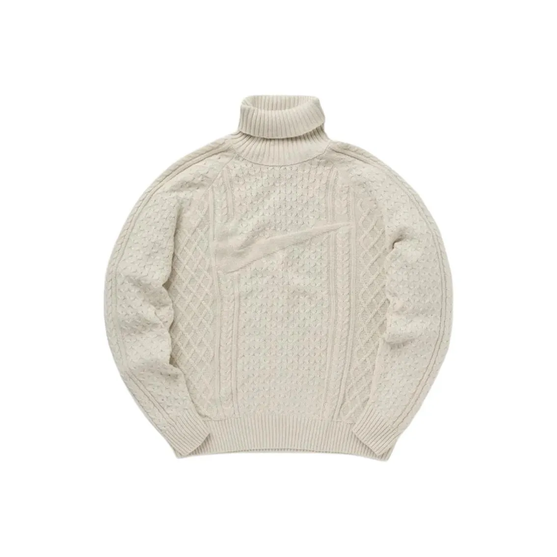 Nike Cable Knit Turtleneck Sweater