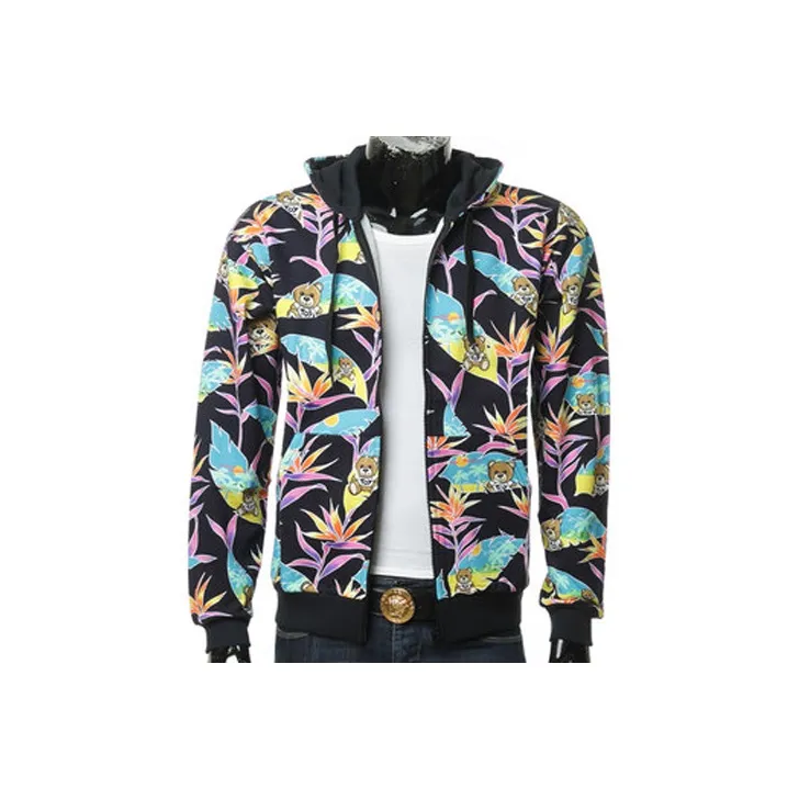 MOSCHINO Мужские черные куртки