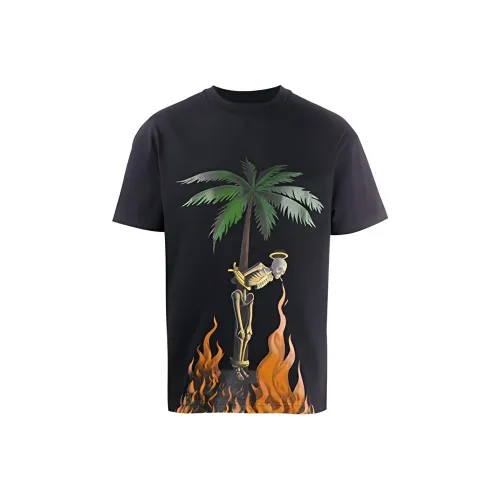 PALM ANGELS Черная Мужская Рубашка