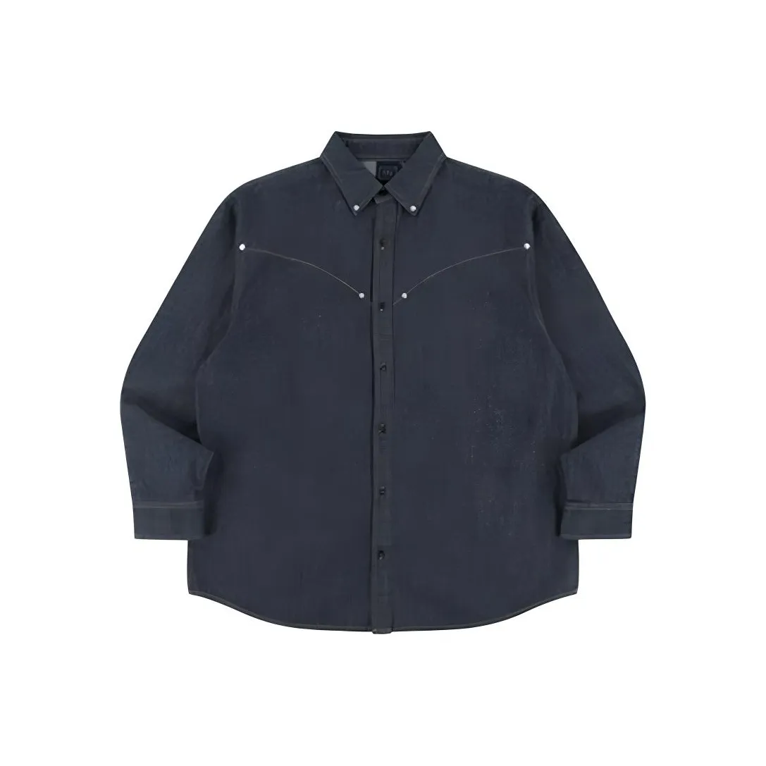 RMTCRW ROMANTIC CROWN FW24 Shirt Unisex Blue
