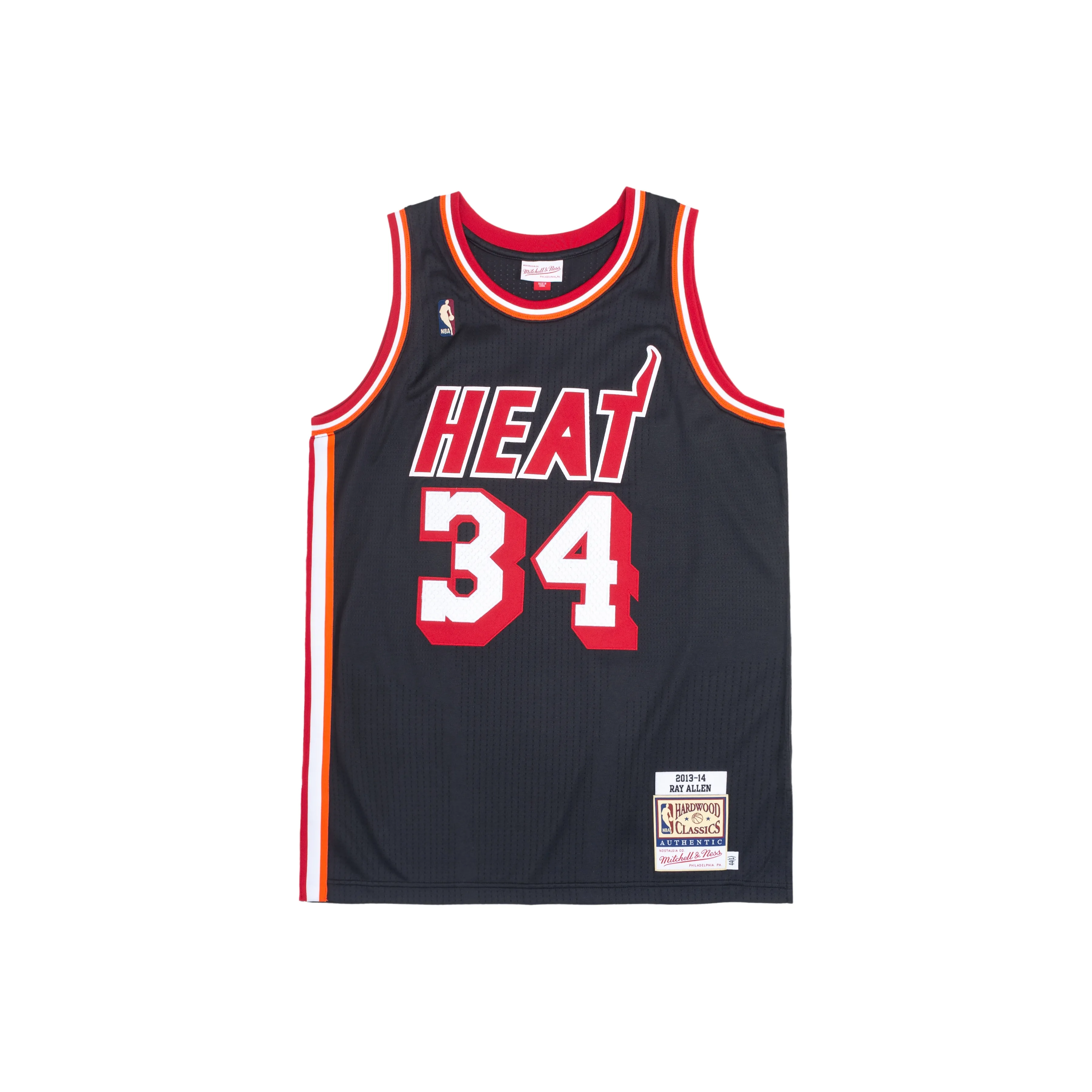 Mitchell & Ness Hardwood Classics Authentic 'NBA Miami Heat 2013 14 Ray Allen' Jersey