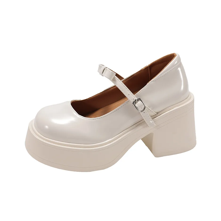 Xingdiman Платформа Туфли Мэри Джейн Женские