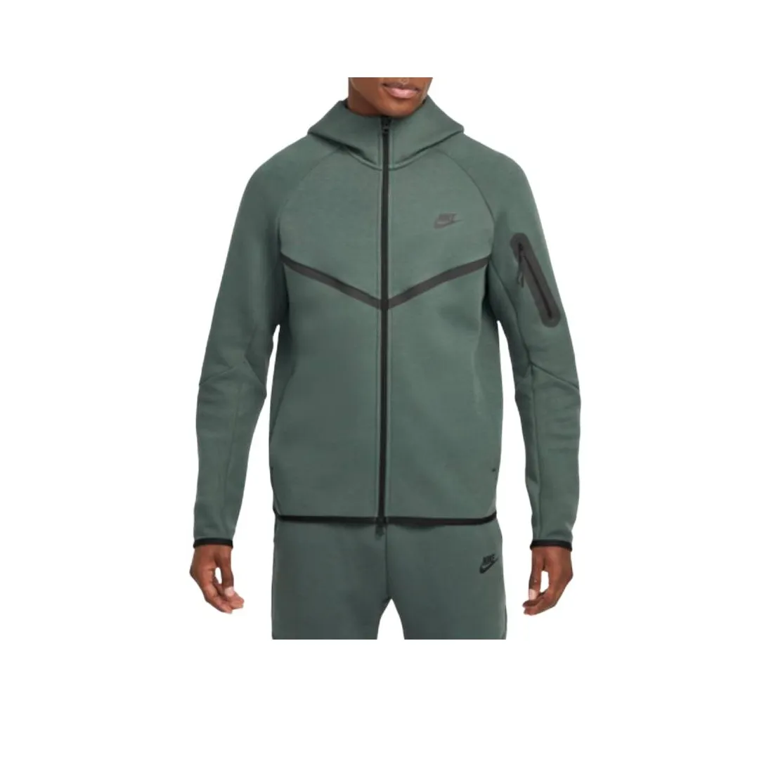 Nike Куртки и Пальто Мужской Зеленый
