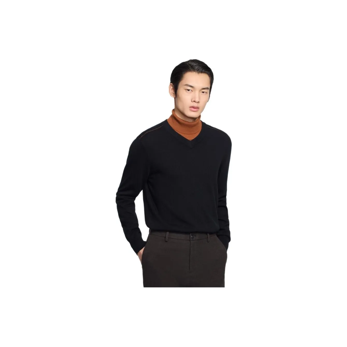 K BOXING Кашемировый свитер мужской