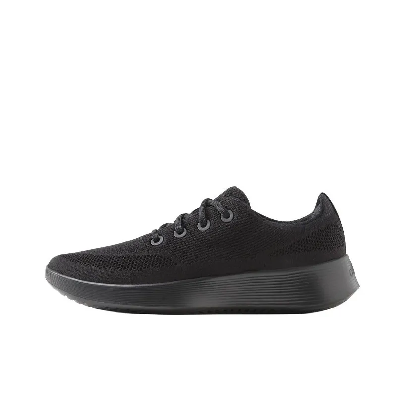 Allbirds Tree Runner Low Топ Кэжуал Женский Черный