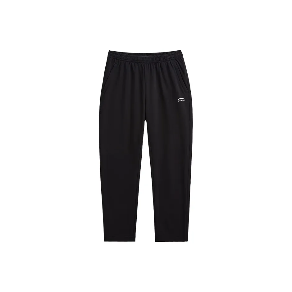 LiNing Knitted Sweatpants Unisex Black