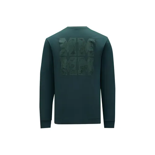 MONCLER GENIUS Темно-зеленая Мужская Рубашка