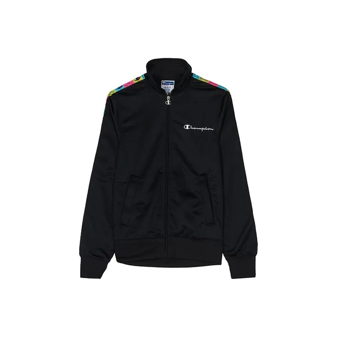 Champion Куртка Американская версия Унисекс Черный
