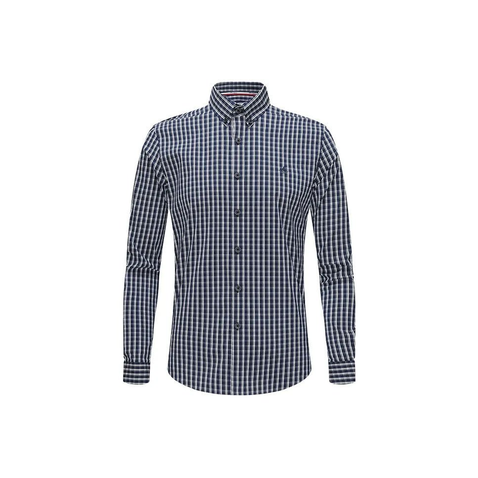 NAVIGARE Shirt Men's Navy Blue/White