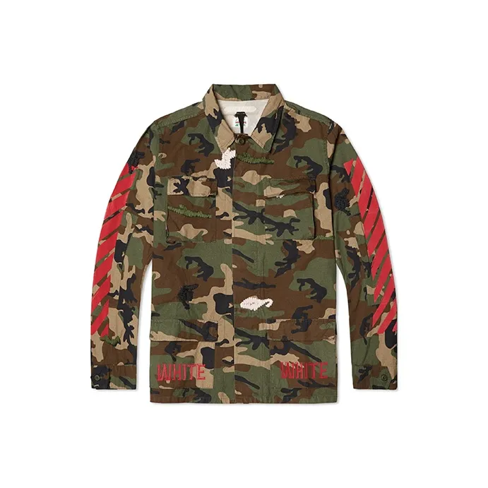 OFF WHITE Jacket Men's Camouflage
