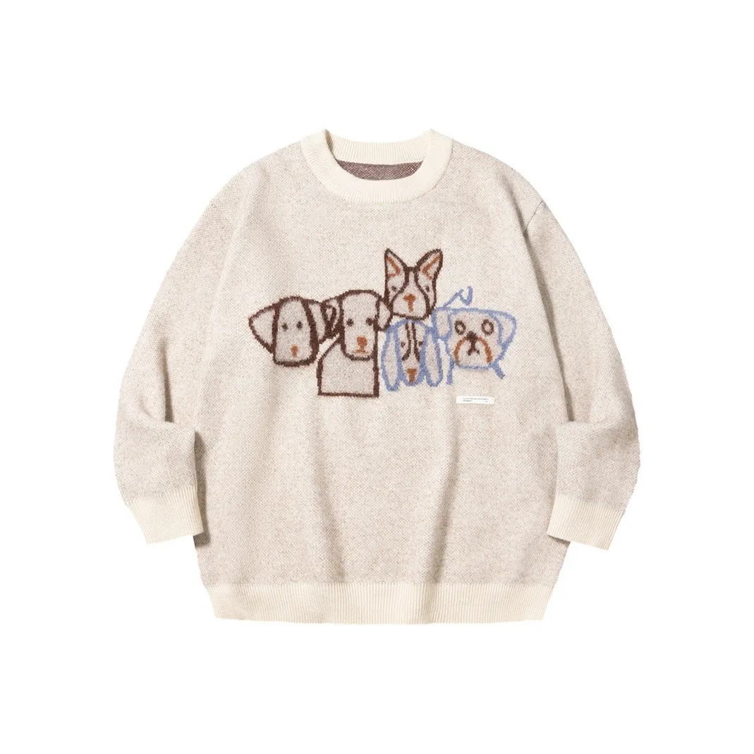PSO Brand Puppy Series Свитер Унисекс Абрикос