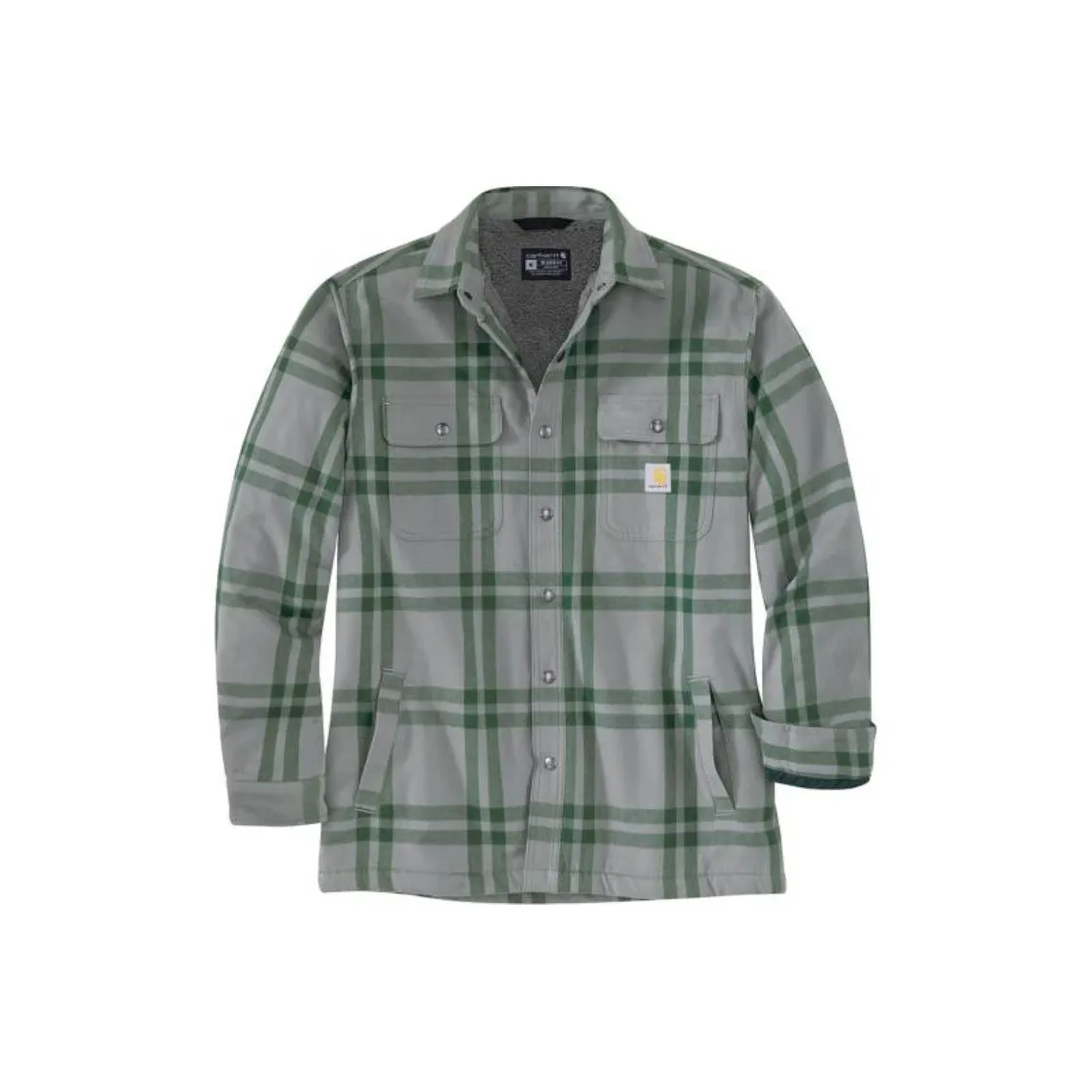 Carhartt 106354 Relaxed Fit Фланель с подкладкой из шерпы рубашка Jac мужская