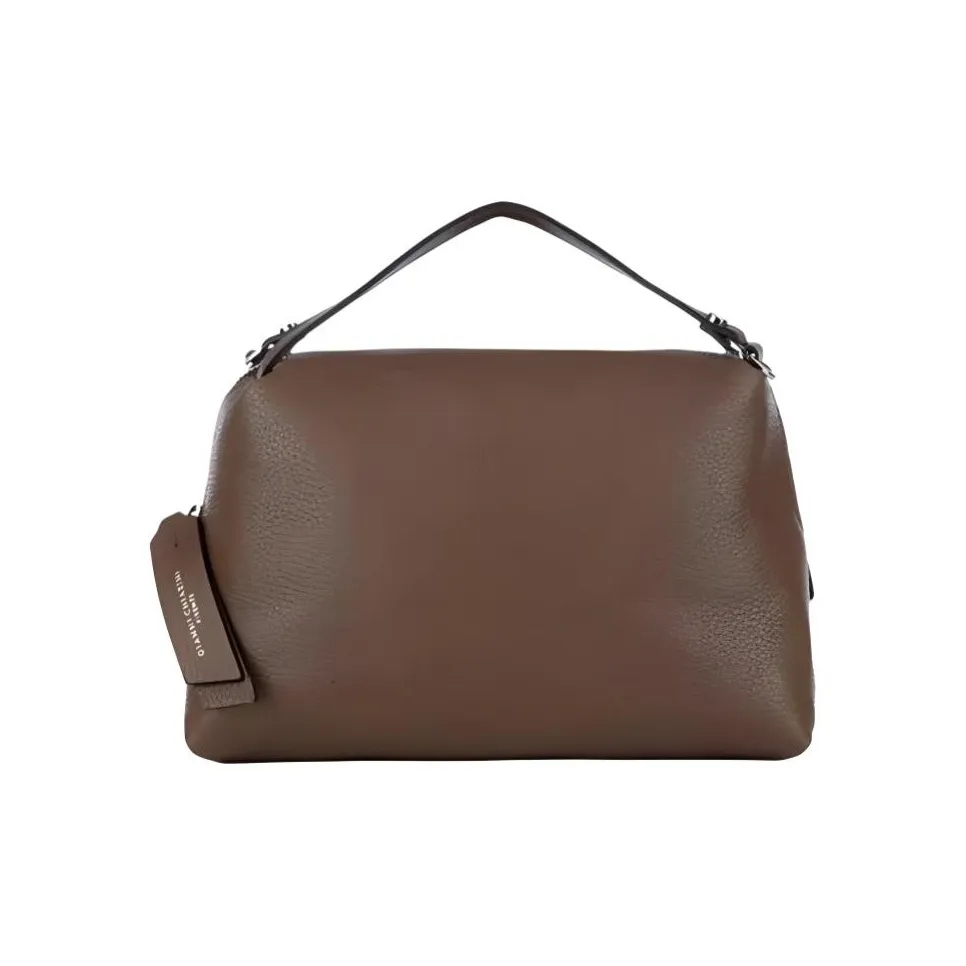 GIANNI CHIARINI Cow Leather Handbag Women's Brown