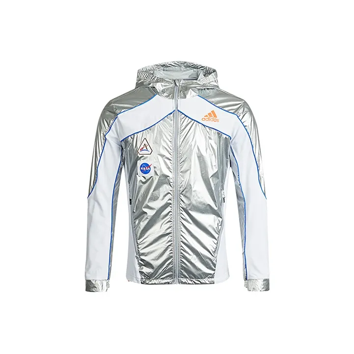 Adidas Jackets Men's Silver