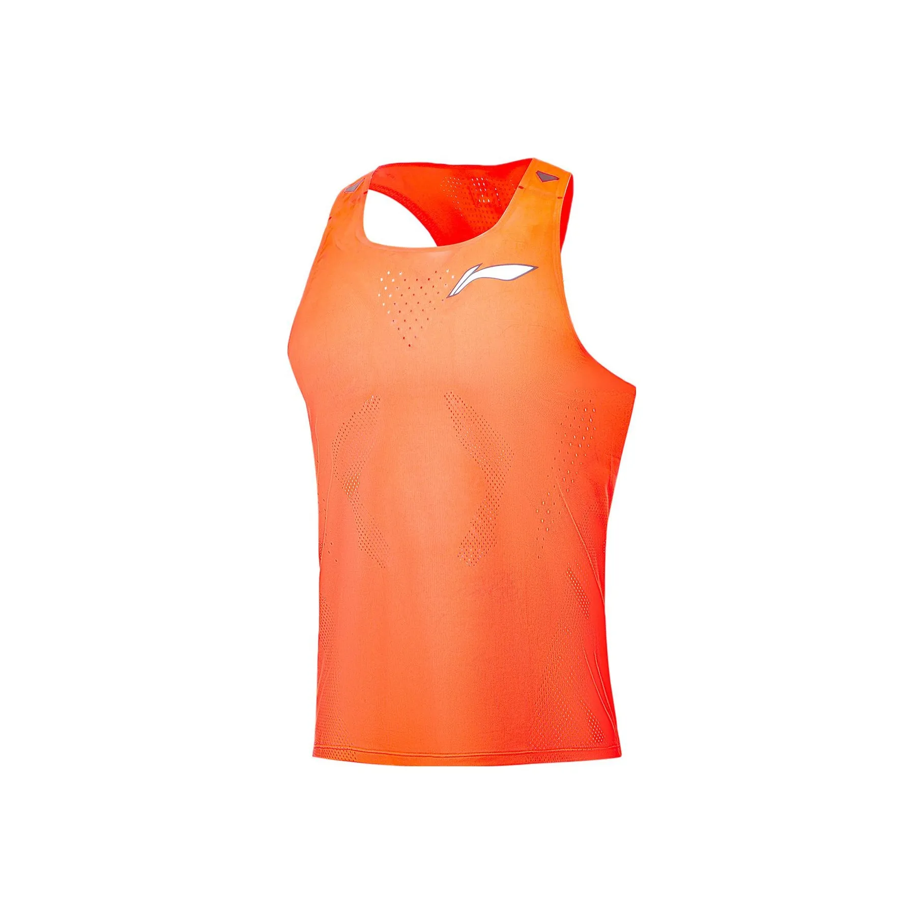 Подкладка Running Collection Бег Майка Мужская Неон Ярко-Оранжевый