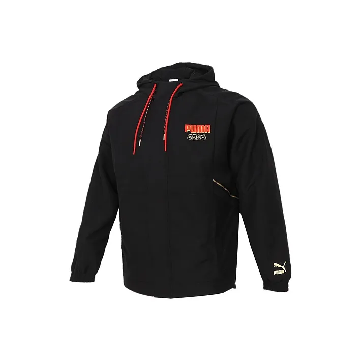 PUMA Мужские черные куртки