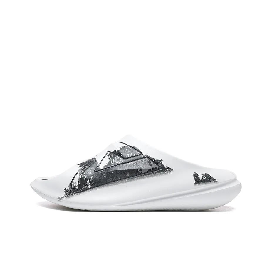 PEAK Противоскользящие Устойчивые к истиранию Амортизирующие Слипоны Мужские Белые Серые