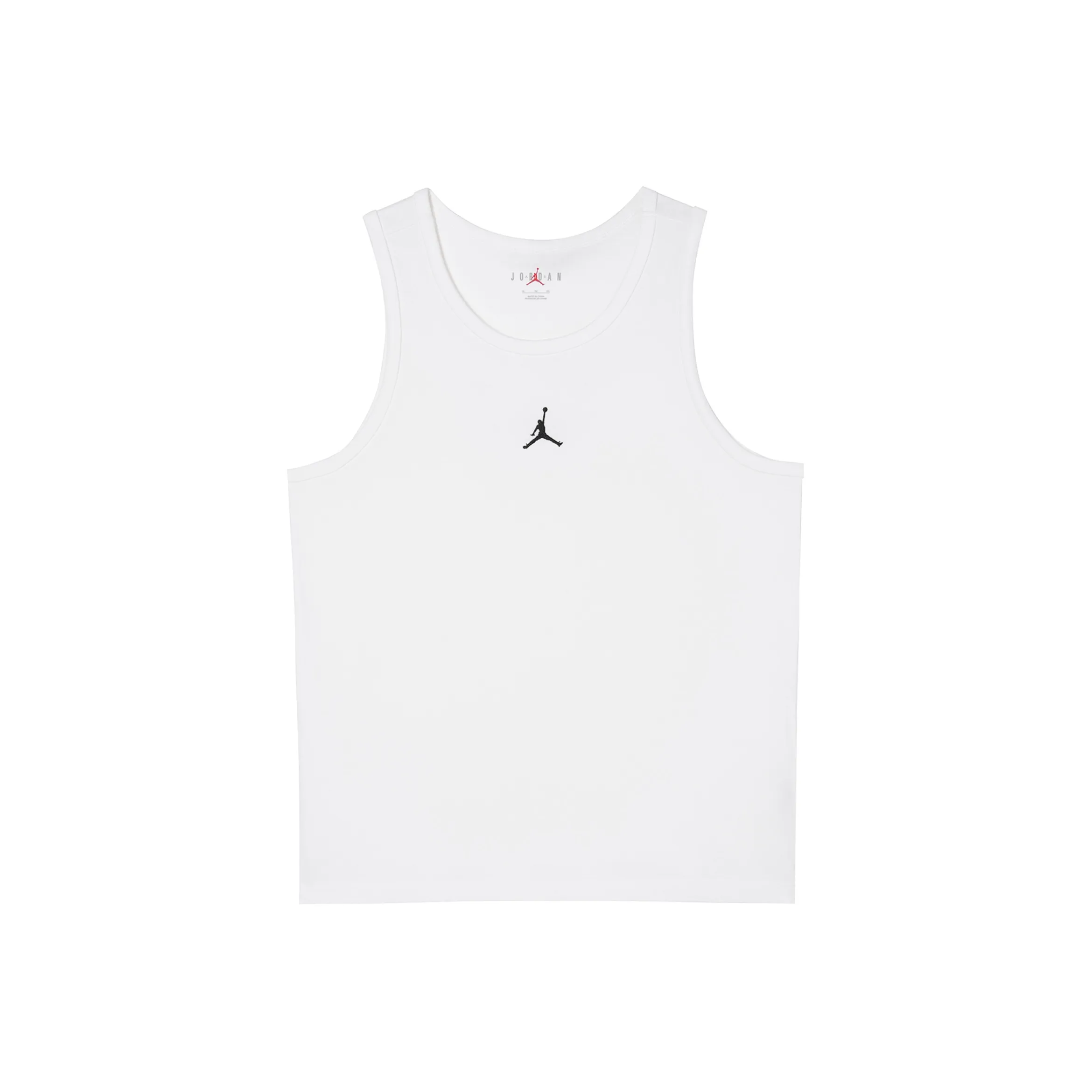 Jordan Men Embroidery Logo Tank White