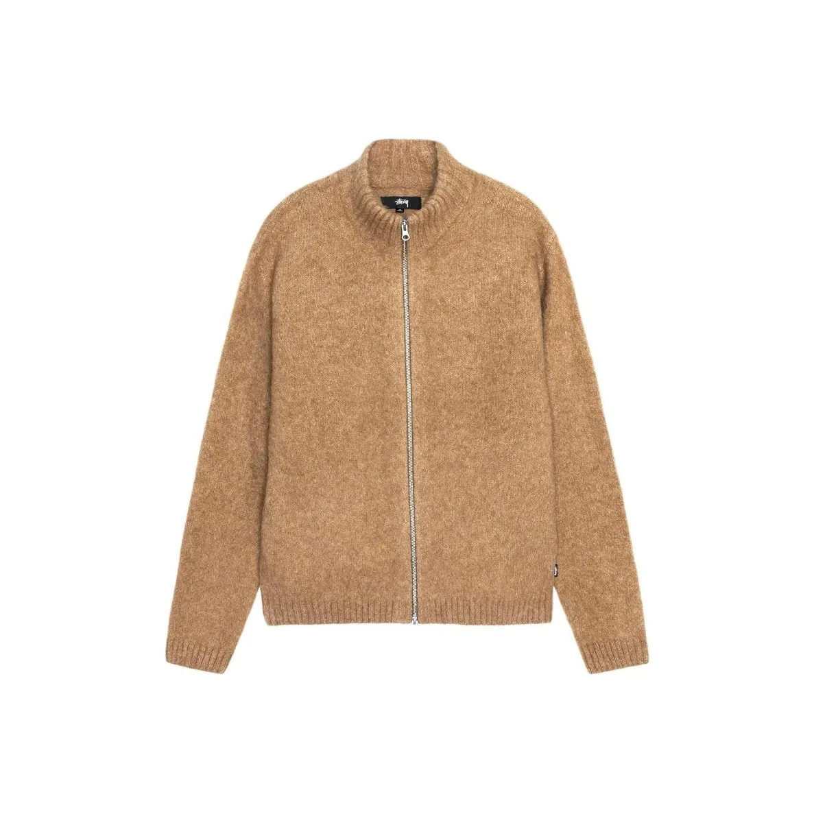 Stussy Full Zip Brushed Merino Sweater