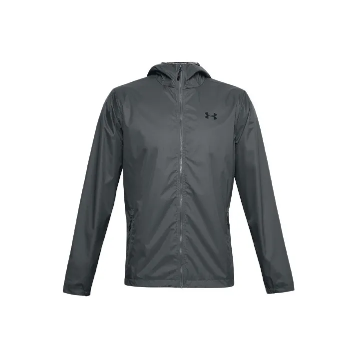 Under Armour Rain Jackets Men Peach Gray