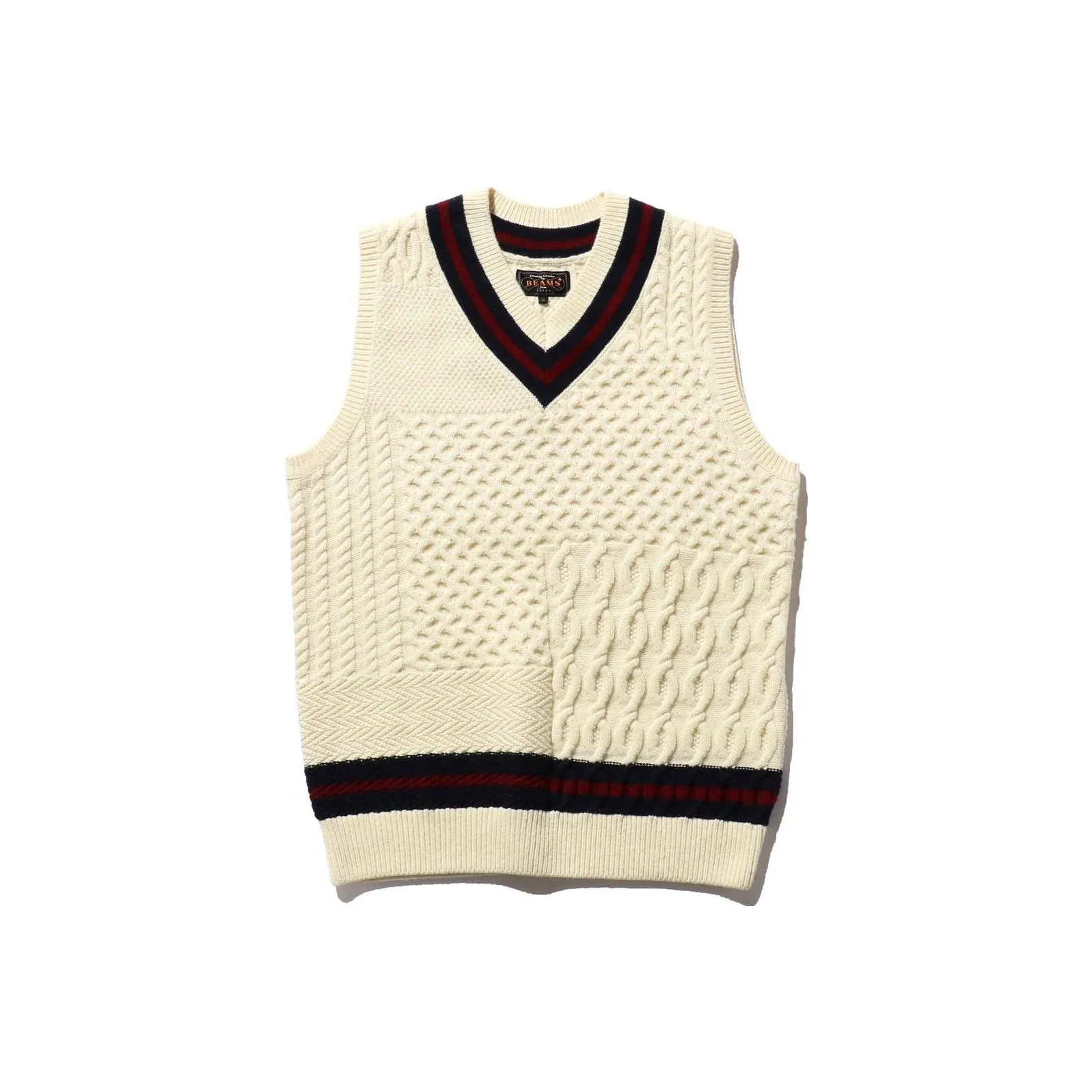 Beams Plus Cricket Patchwork Vest
