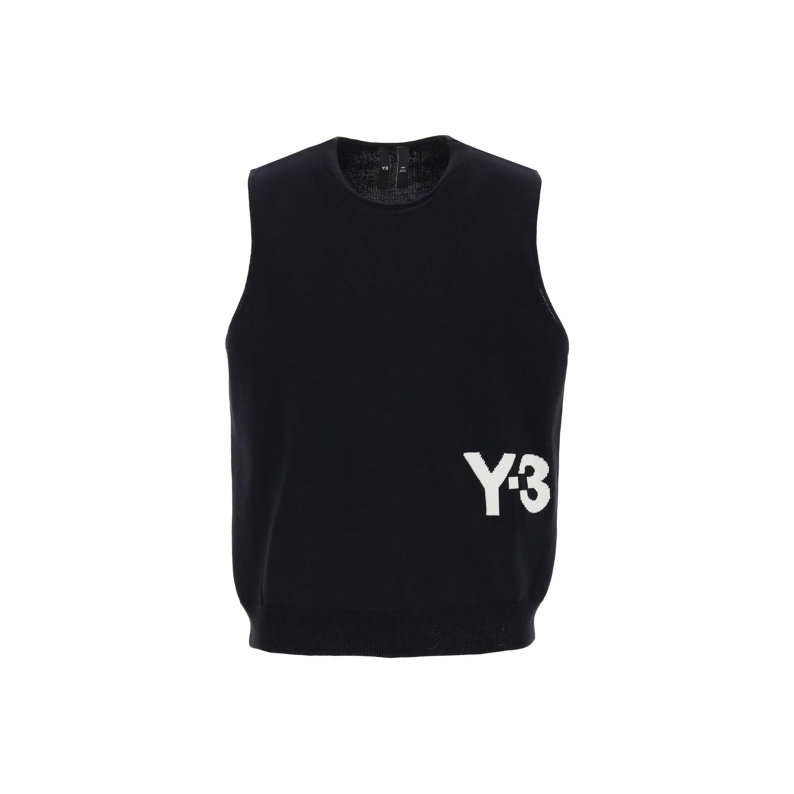 Y 3 X Adidas Logo intarsia Vest