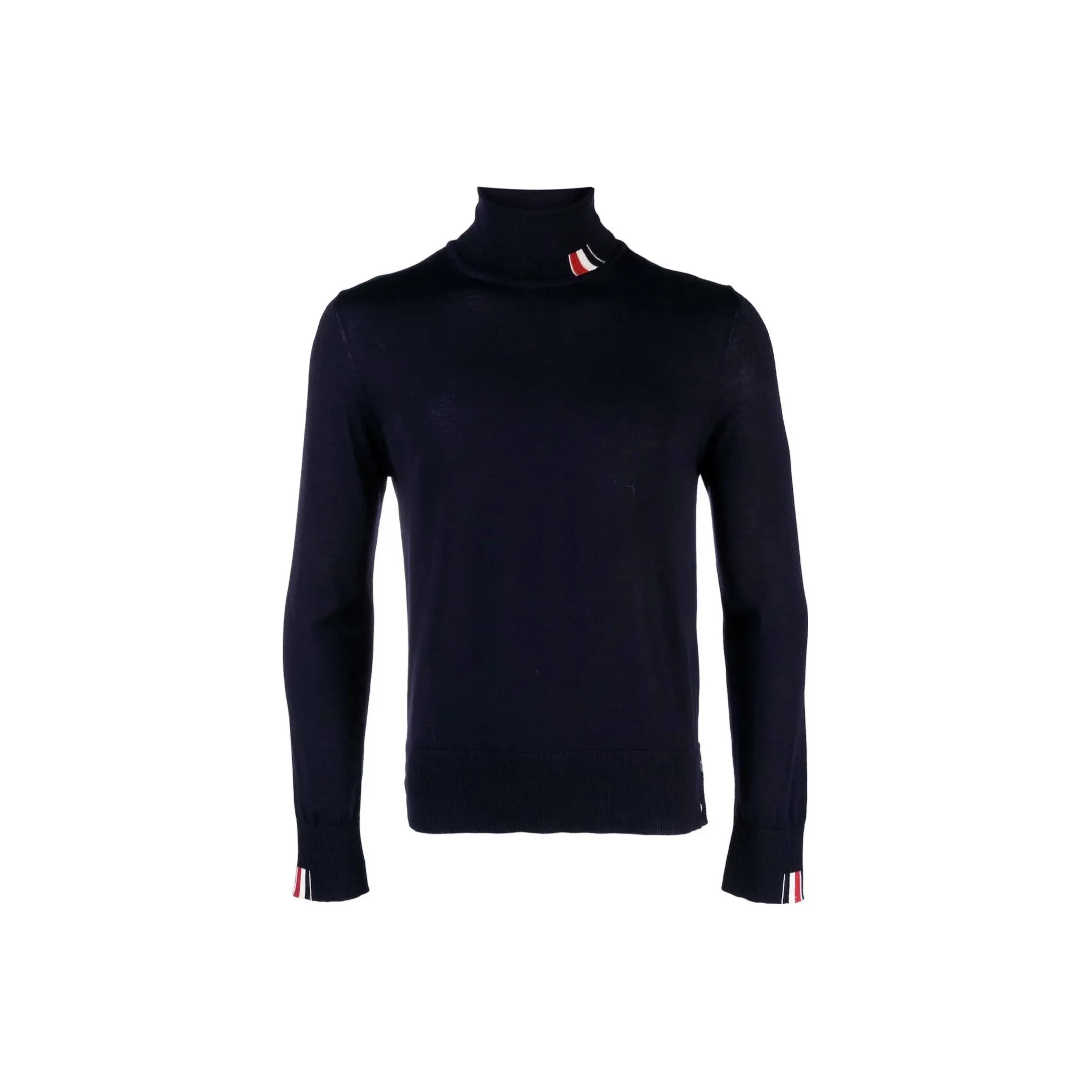 THOM BROWNE Roll Neck Knitted Jumper