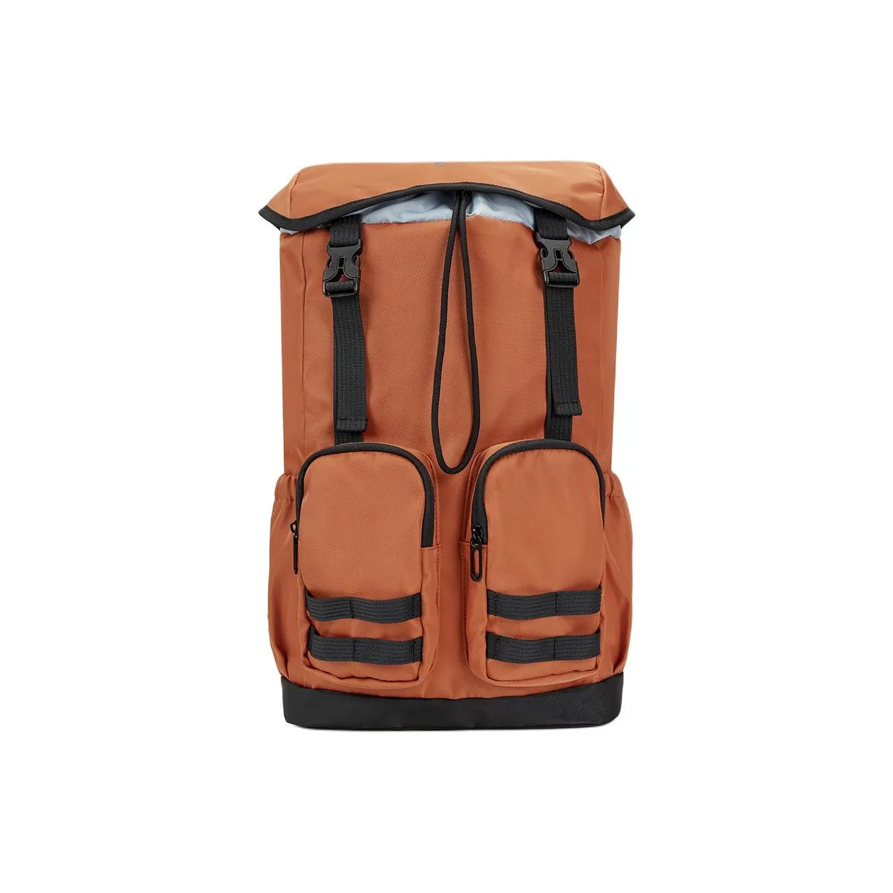 QIAODAN MULTI Карман Рюкзак Унисекс Оранжевый Коричневый