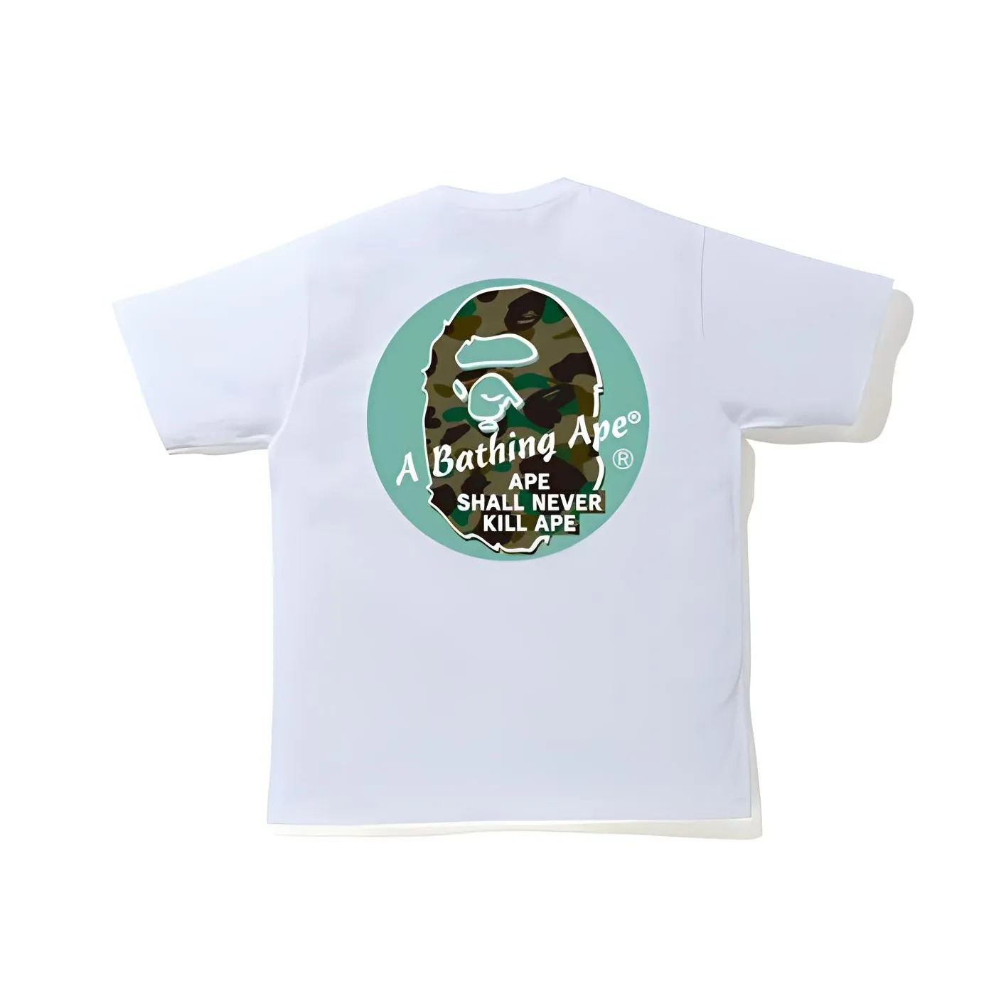 A BATHING APE Голова Series T Рубашка Мужская