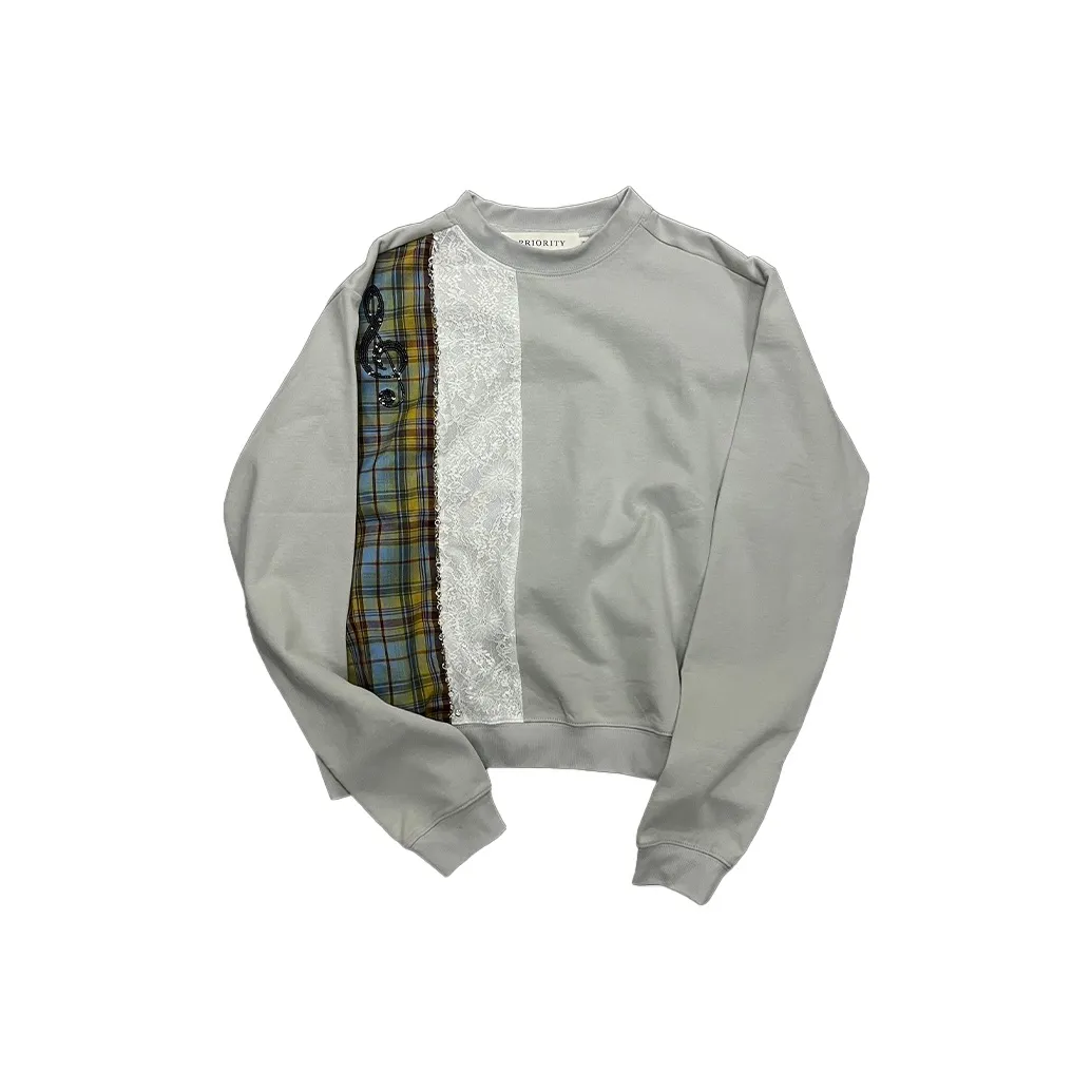 Apriority Clothing Свитшот Унисекс Серый