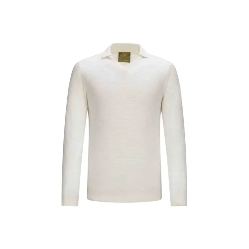 LARDINI Белый Мужские Свитеры