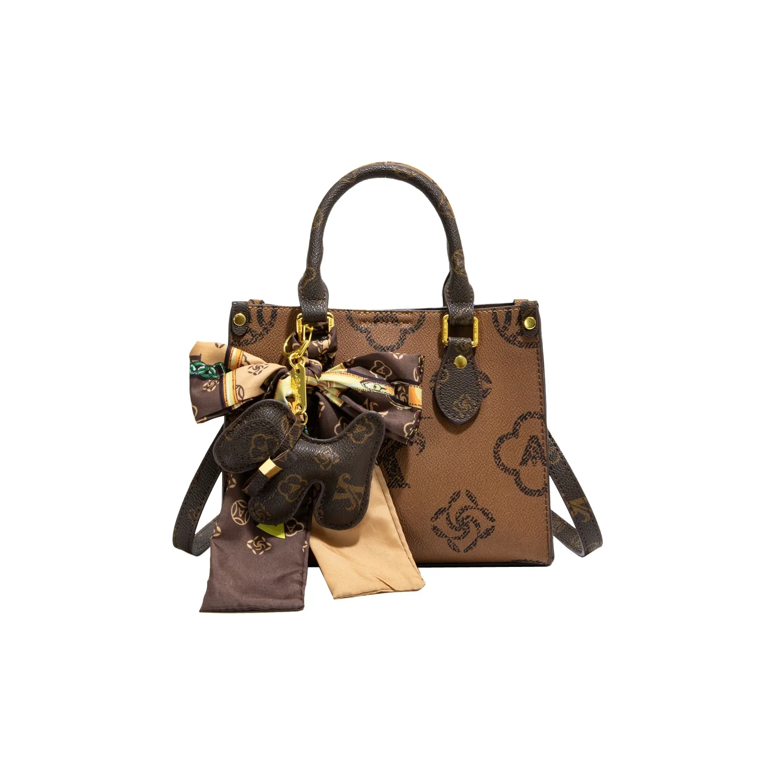 BLAKE FLEETO ПУ (полиуретан) Сумка через плечо Сумка Женская Классическая Коричневая