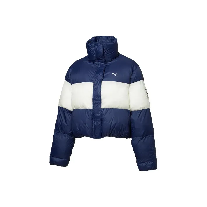 PUMA Jackets Women's Tweed Blue