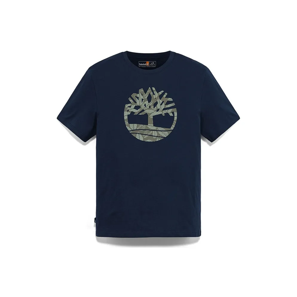 Timberland T-Shirt Мужской Темно-сапфировый