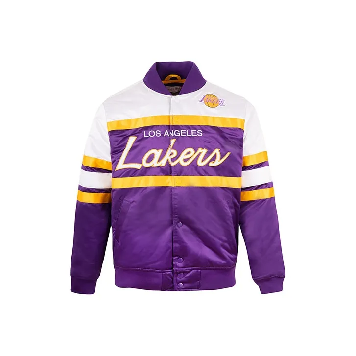 Mitchell Ness Фиолетовые Унисекс Куртки