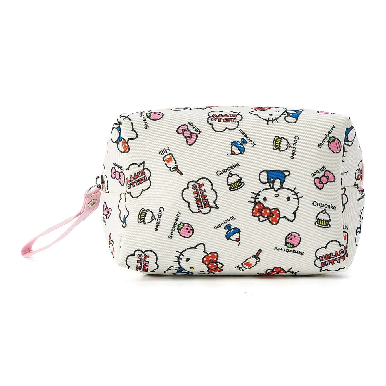 Sanrio Hello Kitty Холст Косметичка Женская Синяя