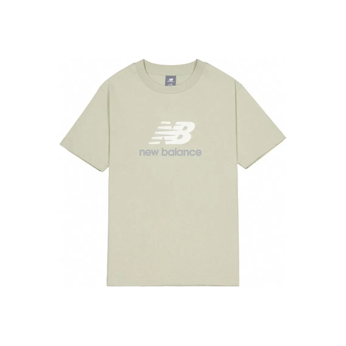 New Balance совместная футболка T Унисекс Оливково-зеленый