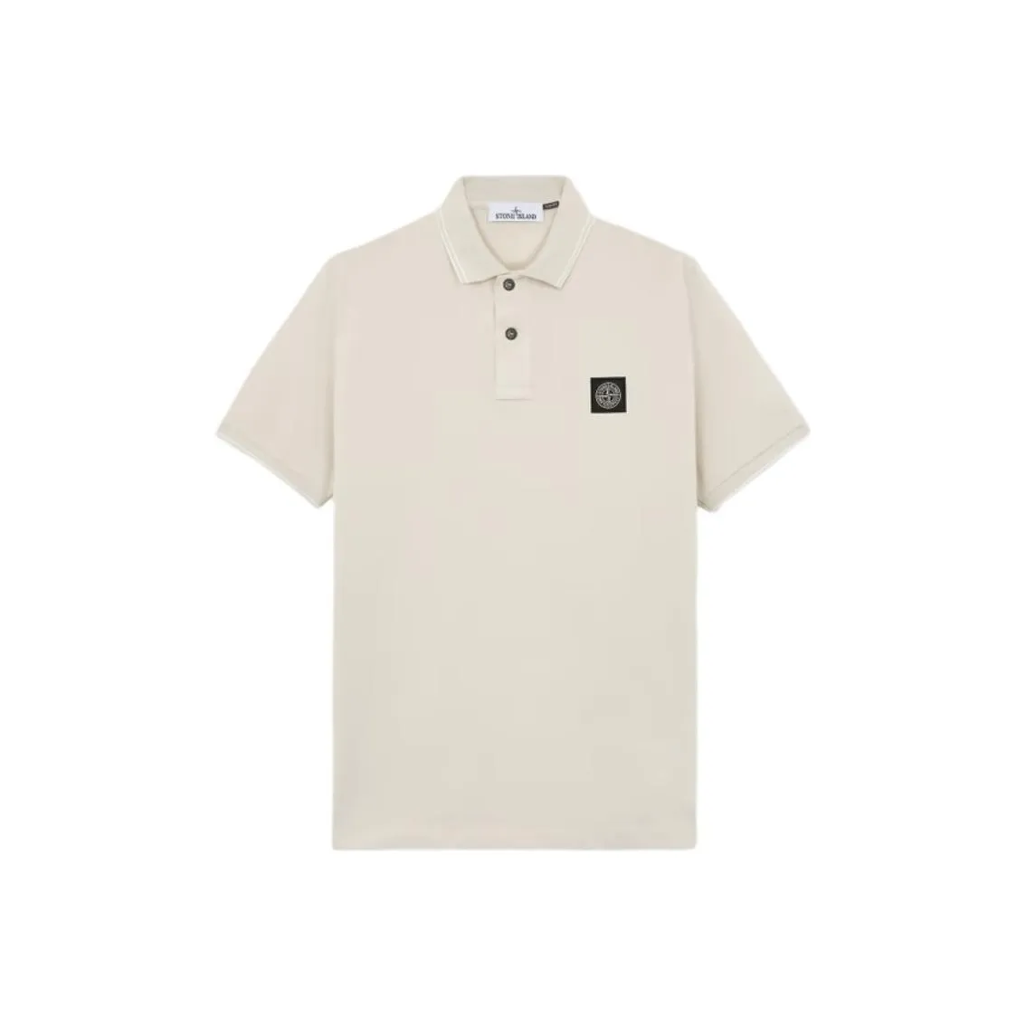 STONE ISLAND Поло Мужское Бежевое